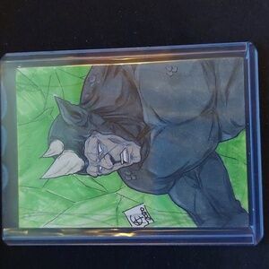 Upper Deck Marvel Masterpieces Sketch Rhino 1/1